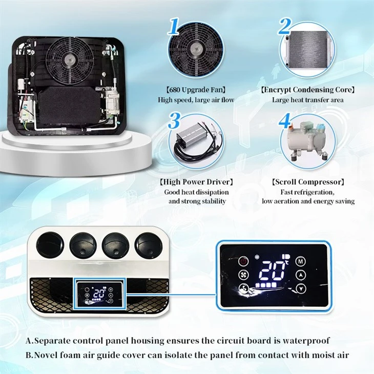 12v Truck Parking Air Conditioner